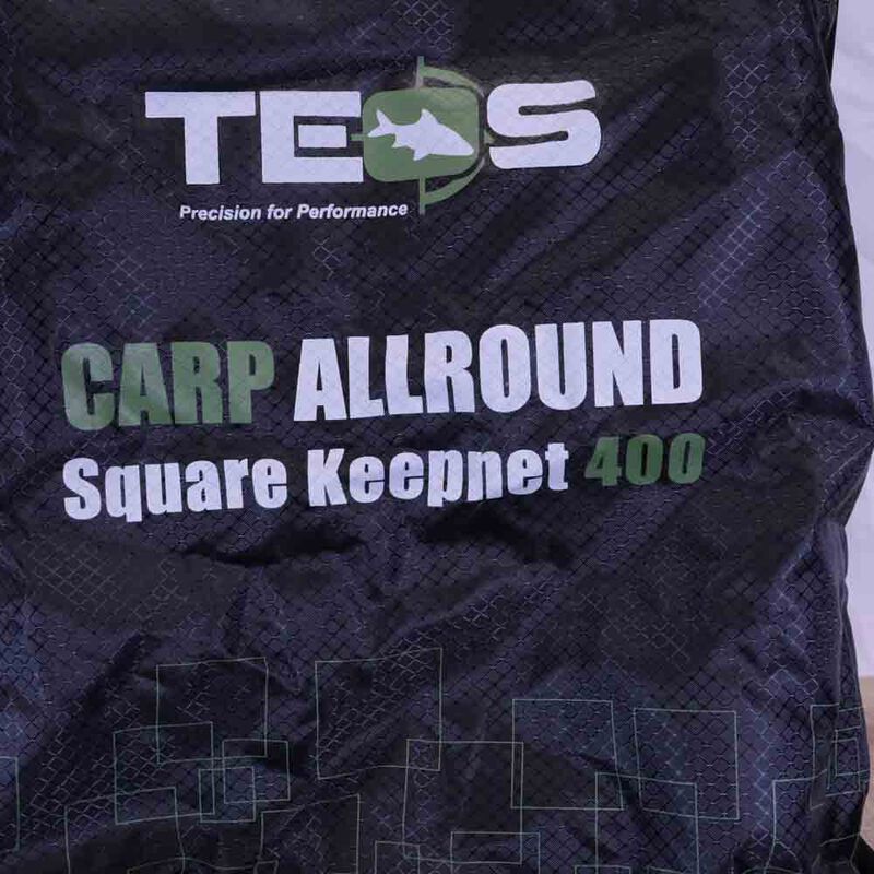Bourriche Teos Carp Allround Square Keepnet 400 - Carpe | Pacific P&ecirc;che