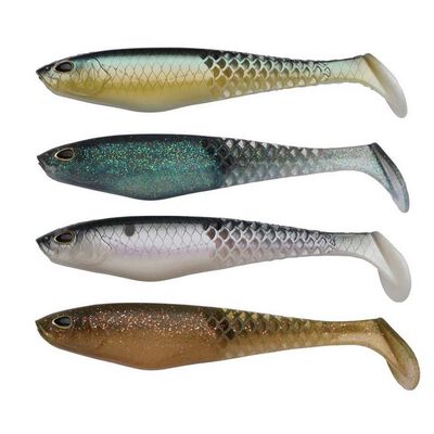 Pack Leurre Souple Berkley Cullshad Mixpack 12.5cm (x4) - Shads | Pacific P&ecirc;che