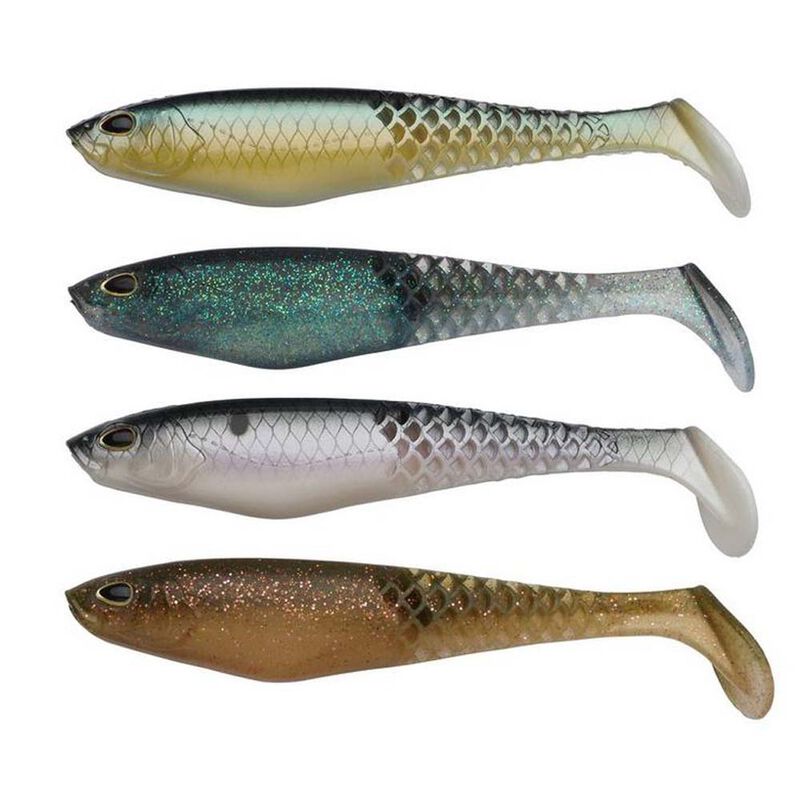 Pack Leurre Souple Berkley Cullshad Mixpack 12.5cm (x4) - Shads | Pacific P&ecirc;che