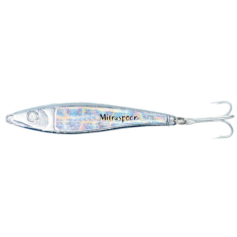 Leurre cuillere &agrave; jig ragot mitraspoon argent - Leurres jigs | Pacific P&ecirc;che