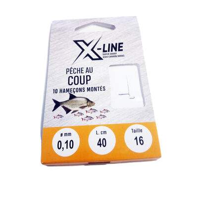 Hame&ccedil;ons mont&eacute;s coup x line peche au coup (x10) - Hame&ccedil;ons &agrave; Palettes | Pacific P&ecirc;che
