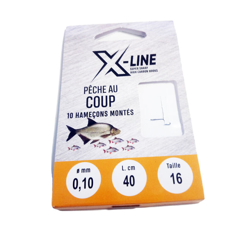Hame&ccedil;ons mont&eacute;s coup x line peche au coup (x10) - Hame&ccedil;ons &agrave; Palettes | Pacific P&ecirc;che