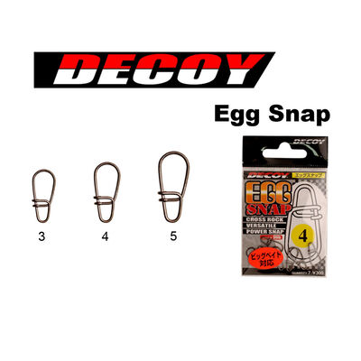 Agrafe Decoy Egg Snap (x7) - Agrafes | Pacific P&ecirc;che