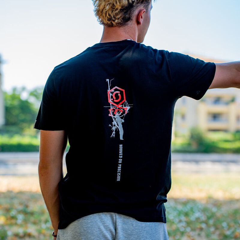 T-shirt Evok Noir  - T-shirts manches courtes | Pacific P&ecirc;che