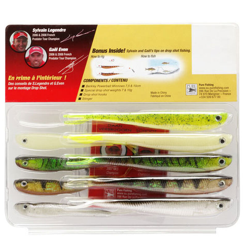 Leurre souple shad carnassier berkley kit drop shot fishing - Shads | Pacific P&ecirc;che