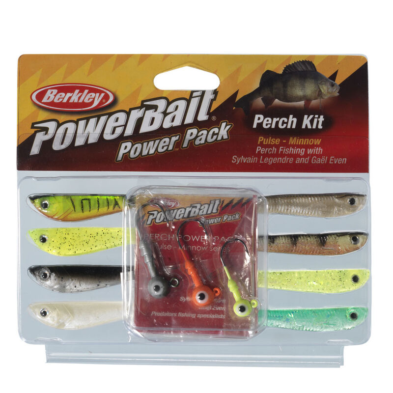 Leurre souple shad carnassier berkley powerbait perch pulse pro pack - Shads | Pacific P&ecirc;che