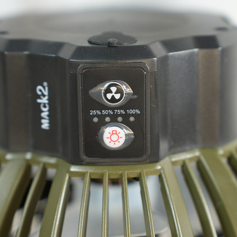 Lampe / Ventilateur de biwy Mack2 Logistik Biwy Fan and Light - Biwy | Pacific P&ecirc;che