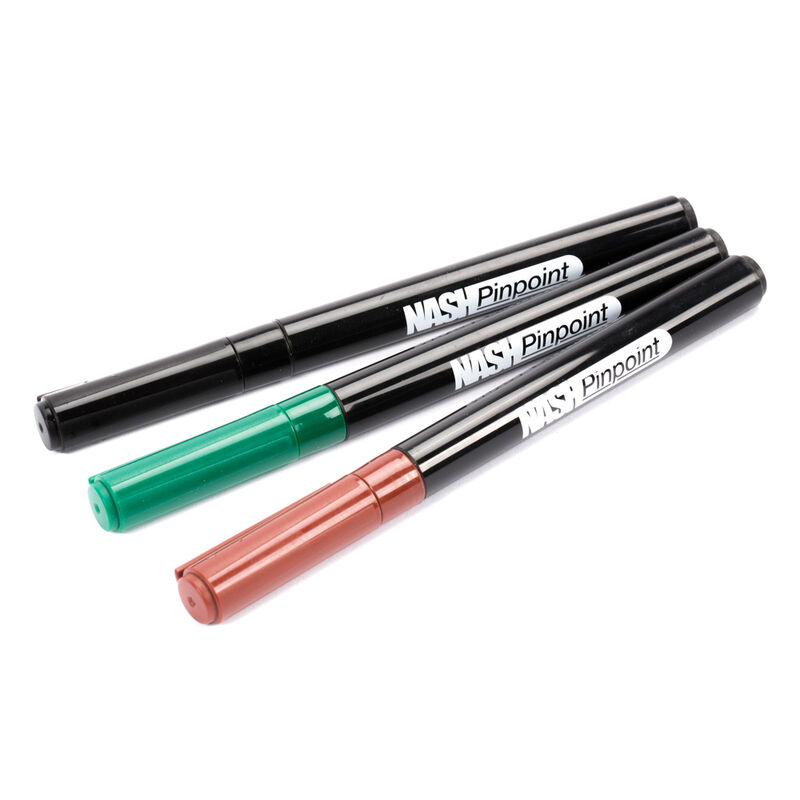 Marker Nash Pinpoint Hook and Tackle Camouflage Marker Pens - Marqueurs | Pacific P&ecirc;che