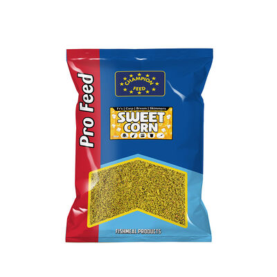 Amorce Champion Feed Groundbait Sweetcorn 2kg - Amorces | Pacific P&ecirc;che