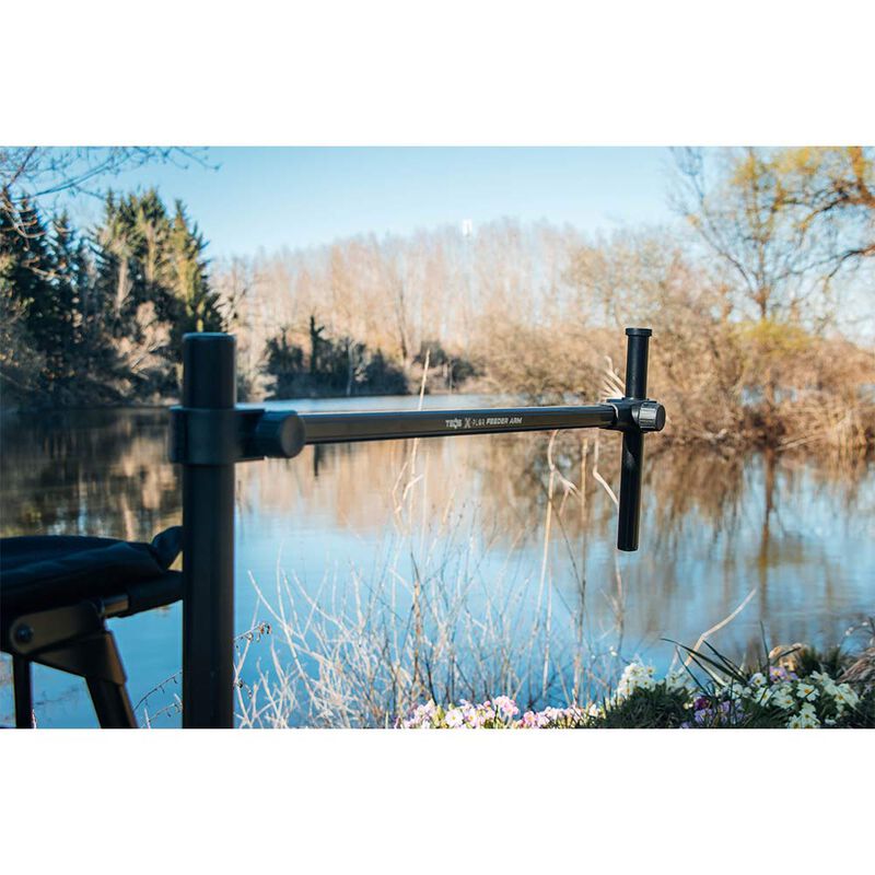 Barre feeder Teos X-PLOR Feeder Single Arm - Support feeder | Pacific P&ecirc;che