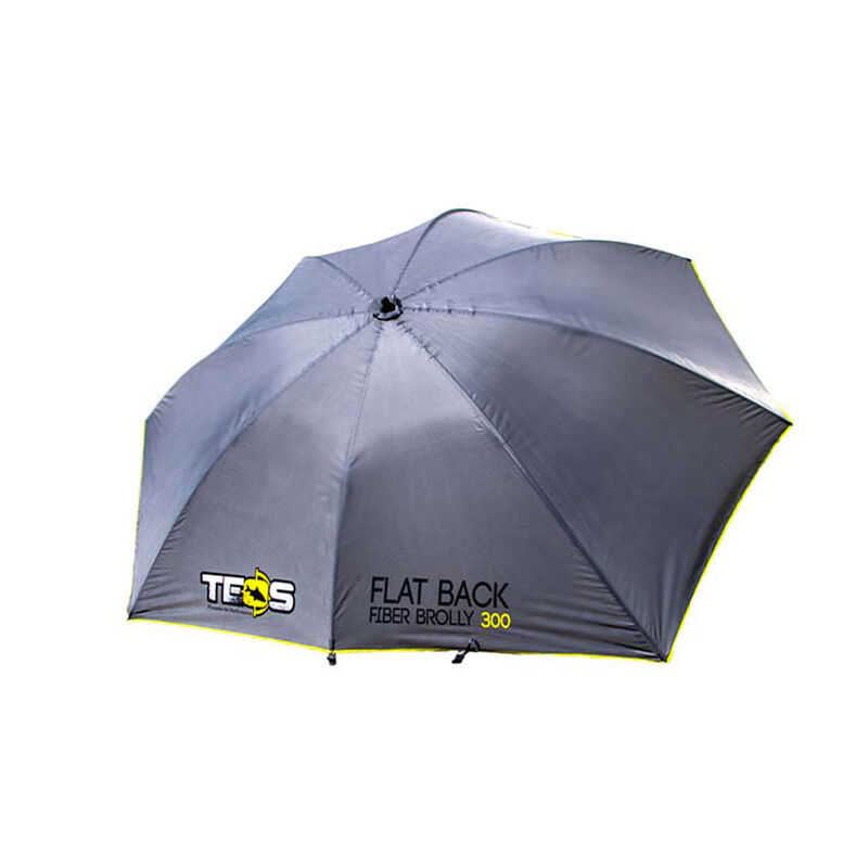 Parapluie Teos Flat Back Fiber Brolly 300 - Parapluies | Pacific P&ecirc;che
