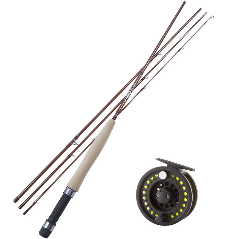 Kit complet jmc school canne 9' soie 4/5 + moulinet + soie+ bas de ligne - Ensembles | Pacific P&ecirc;che