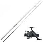 Ensemble carpe 12' 3lbs dark water canne + moulinet team carpfishing - Cannes / Moulinets / Combos | Pacific P&ecirc;che