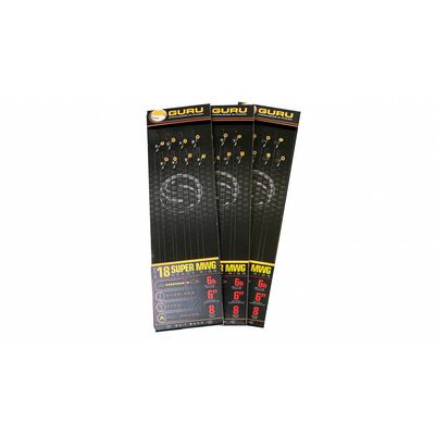 Ligne Mont&eacute;e Guru SMWG Banded Ready Rigs 6 - Lignes Mont&eacute;es | Pacific P&ecirc;che