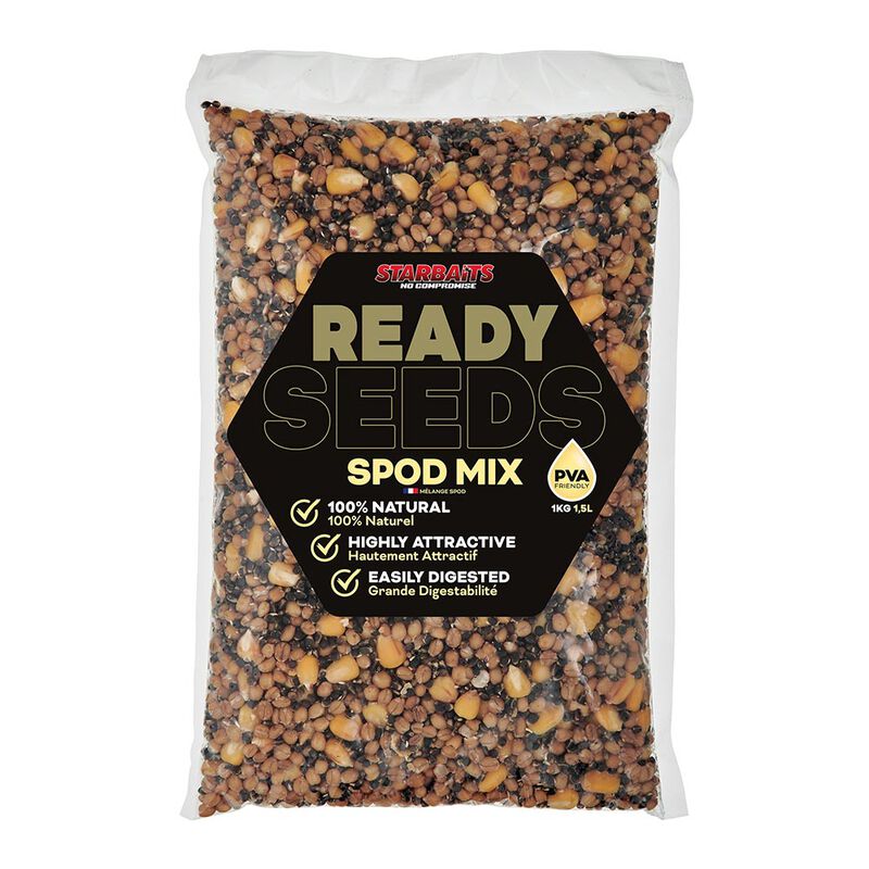 Graines Cuites Starbaits Ready Seed Spod Mix - Pr&ecirc;tes &agrave; l'emploi | Pacific P&ecirc;che