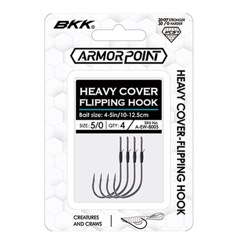 Hame&ccedil;on Flipping BKK Heavy Cover Flipping Hook (x4) - Simples | Pacific P&ecirc;che