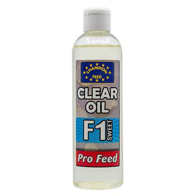 Huile Champion Feed Clear Oil F1 Sweet 250ml - Additifs | Pacific P&ecirc;che