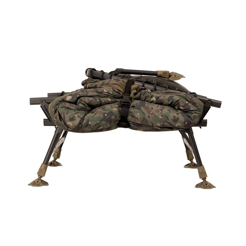 Bedchair Trakker Levelite Oval MF-HDR Wide Sleep System - Bedchairs | Pacific P&ecirc;che