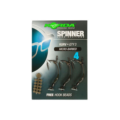 Hame&ccedil;ons mont&eacute;s carpe korda spinner hook sections kurv - Hame&ccedil;ons | Pacific P&ecirc;che
