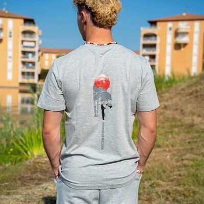  T-shirt Evok Gris - T-shirts manches courtes | Pacific P&ecirc;che