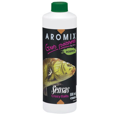 Additif Liquide Sensas Aromix GP Scopex 500ml - Additifs | Pacific P&ecirc;che