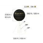Pack Deeper Chirp+ 3D sondeur sans fil avec GPS et cr&eacute;ation carto 3D + Lampe Frontale Petzl Aria 1 Camo - Sondeurs | Pacific P&ecirc;che