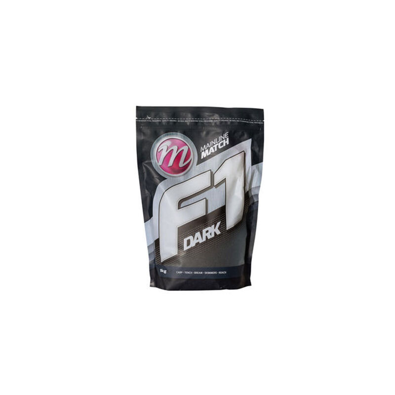 Amorce Mainline F1 Dark 1kg - Amorces | Pacific P&ecirc;che