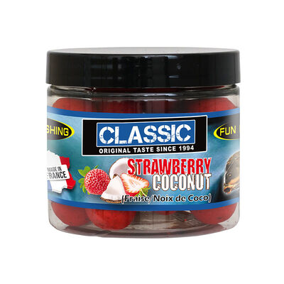 Pop-Ups Fun Fishing Classic Strawberry Coconut 15mm 67g - Flottantes | Pacific P&ecirc;che
