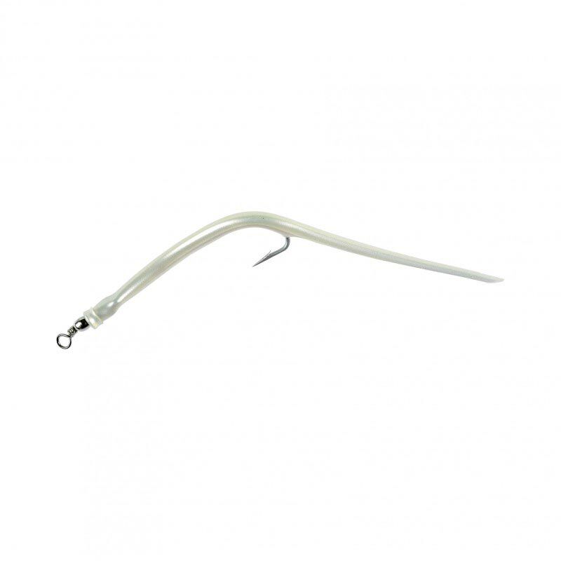 Leurre flashmer anguillons n&deg;1/0 (x2) - Leurres souples | Pacific P&ecirc;che