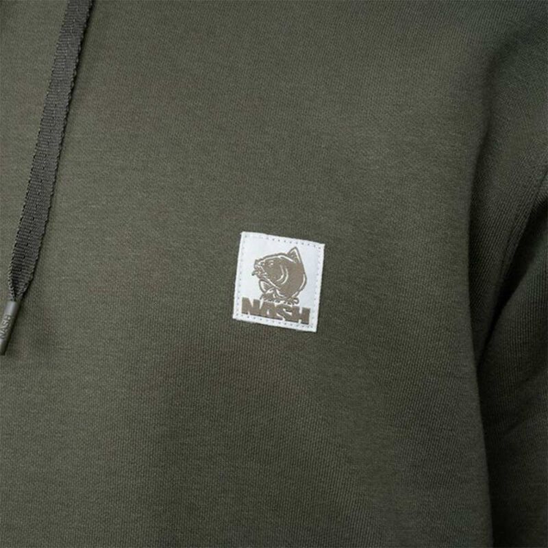 Sweat Nash Make it Badge Hoody Green - Sweatshirts | Pacific P&ecirc;che