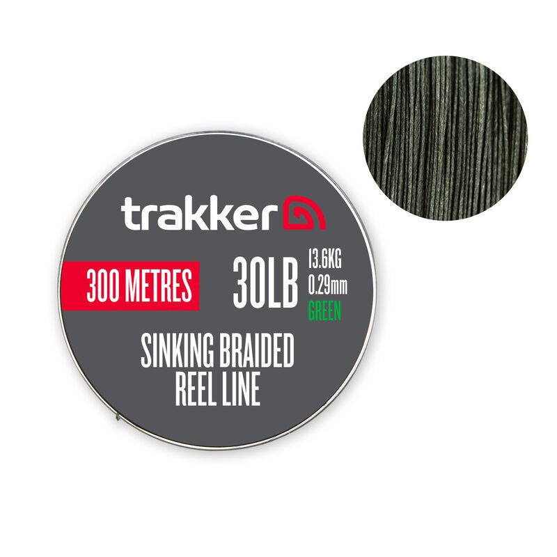 Tresse Trakker Sinking Braid Reel Line (300m) - Tresse | Pacific P&ecirc;che