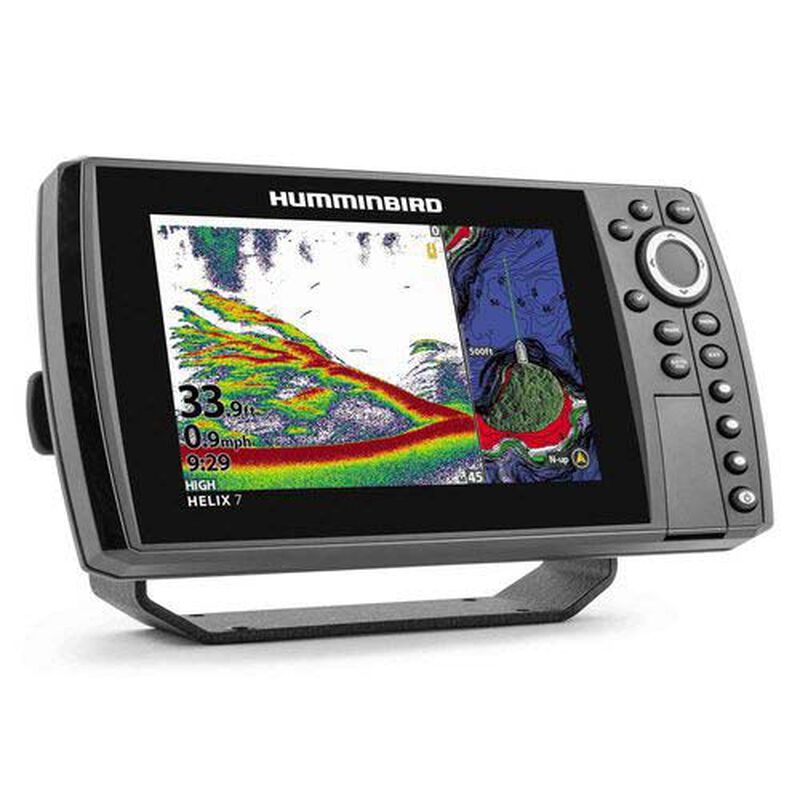 Sondeur Humminbird H&eacute;lix 7 G4 Chirp + DS Sonde TA et T&deg; - Sondeurs | Pacific P&ecirc;che