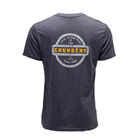 T-shirt Grundens Rope Knot SS T-shirt Heather Charcoal - T-shirts manches courtes | Pacific P&ecirc;che