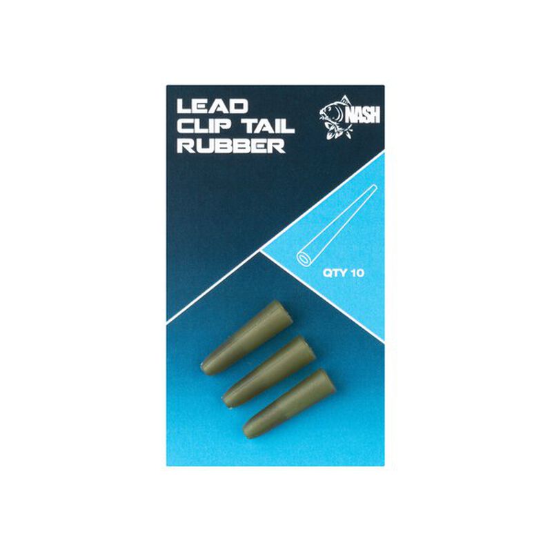 T&eacute;tines de Clip Plomb Nash Lead Clip Tail Rubbers - Clip plombs et c&ocirc;nes | Pacific P&ecirc;che