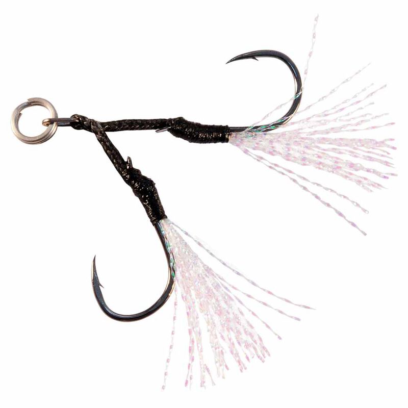 Hame&ccedil;ons jig assist hook decoy dj 92 (pochette de 2 assist hooks) - Assists | Pacific P&ecirc;che