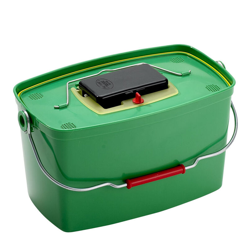 Seau vivier carnassier plastilys 12l avec a&eacute;rateur - Carnassier au pos&eacute; | Pacific P&ecirc;che