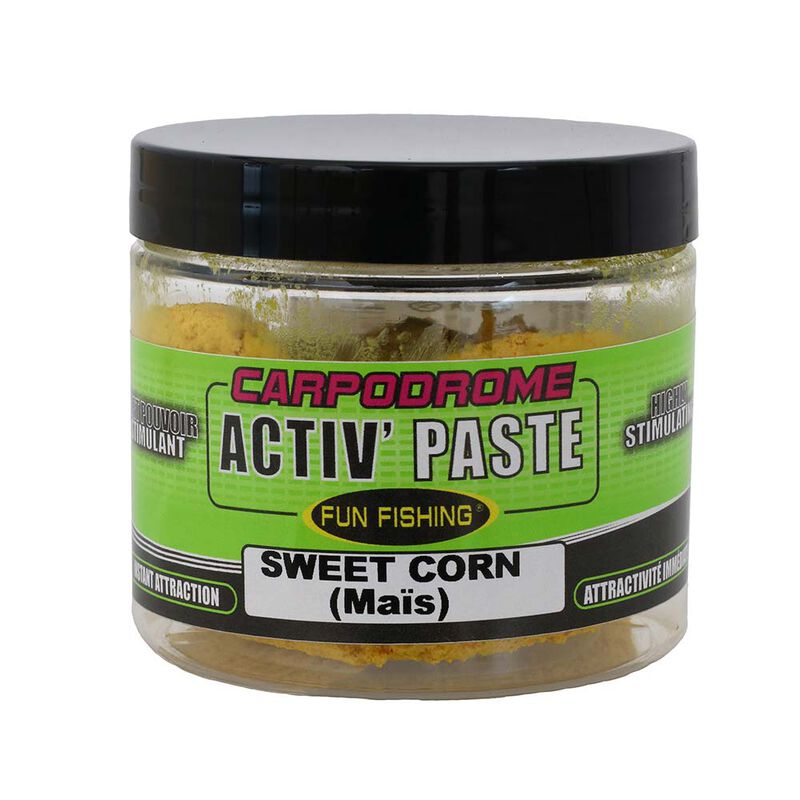 Pate D'eschage Fun Fishing Activ' Paste Sweet Corn 150g - P&acirc;tes D'eschage | Pacific P&ecirc;che