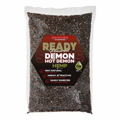 Graines Cuites Starbaits Ready Seed Demon Hemp - Pr&ecirc;tes &agrave; l'emploi | Pacific P&ecirc;che