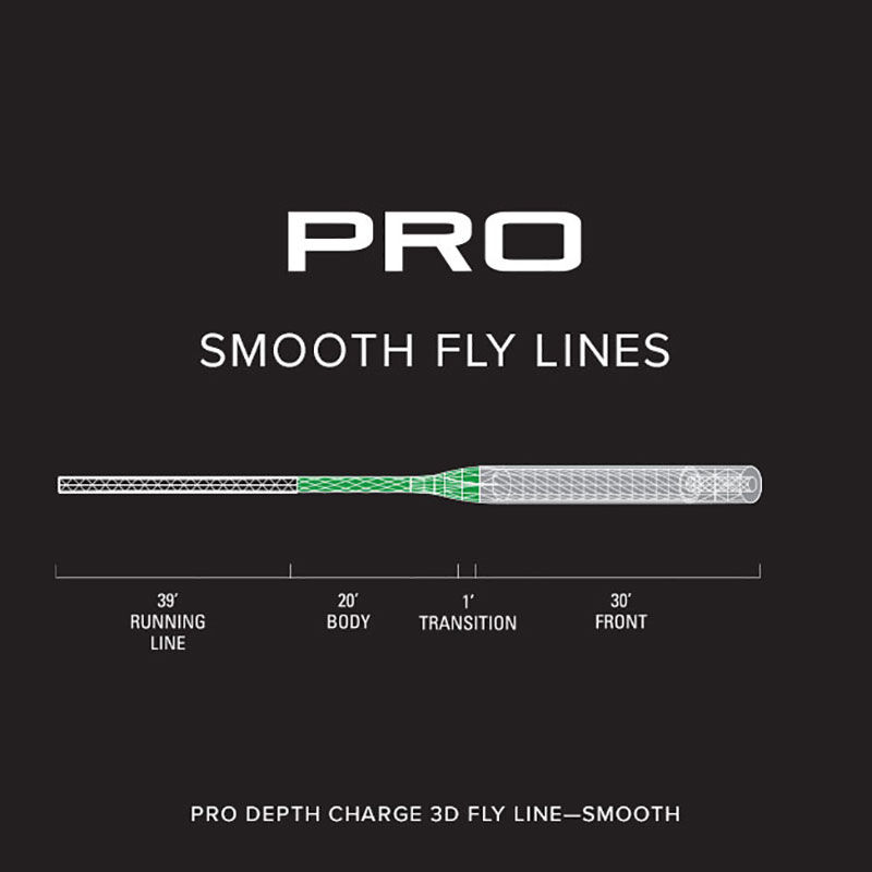 Soie plongeante orvis pro depth charge 3d smooth (triple densit&eacute;) - Plongeantes | Pacific P&ecirc;che