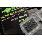 Emerillons baril carpe korda micro rig swivel - Emerillons carpe | Pacific P&ecirc;che