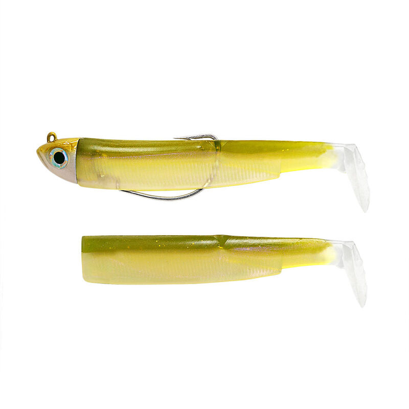 Leurre Souple Shad Fiiish Combo Black Minnow 90 Shore 9cm, 5g - Shads | Pacific P&ecirc;che