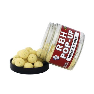 Pop-Ups Funfishing RBH Hemp & Tiger 15mm - Flottantes | Pacific P&ecirc;che