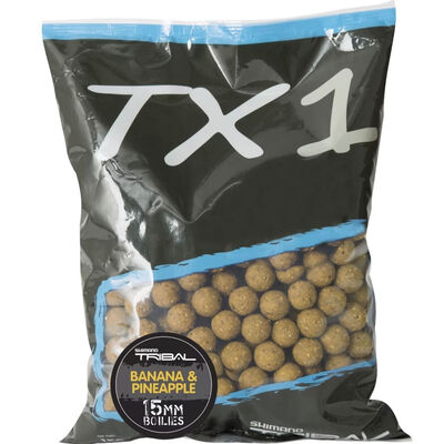 Bouillettes Shimano TX1 Banana et Pineapple 15mm - Denses | Pacific P&ecirc;che