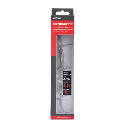 Stinger BKK BB Trigger-21 Stinger Rig - Stingers | Pacific P&ecirc;che