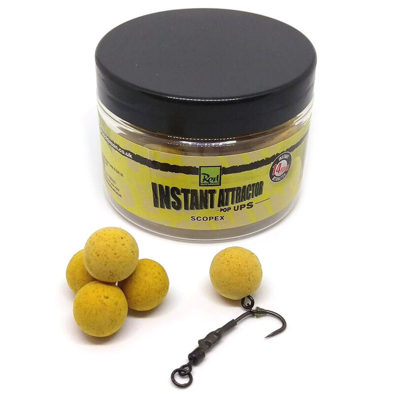 Bouillettes flottantes carpe rod hutchinson scopex instant pop up - Flottantes | Pacific P&ecirc;che