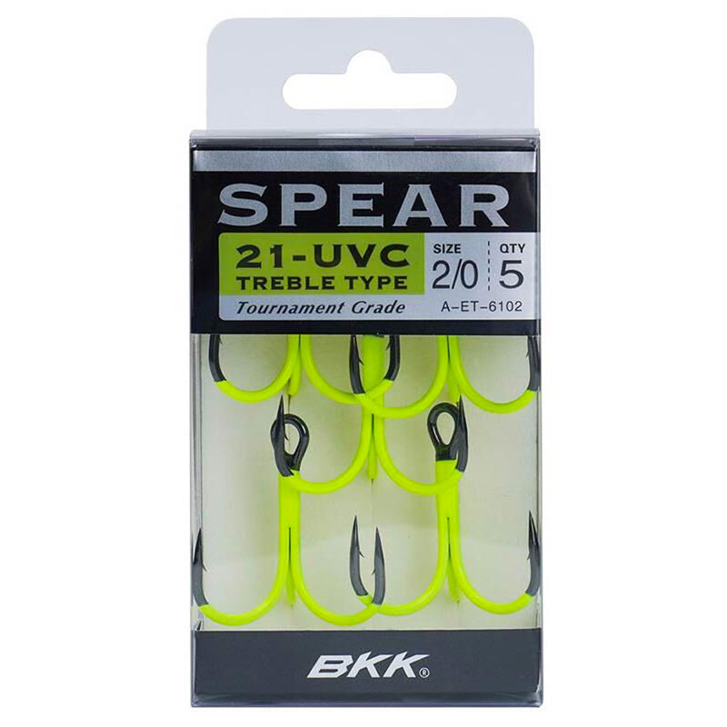 Hame&ccedil;ons Triples BKK Spear 21 UVC - Triples | Pacific P&ecirc;che