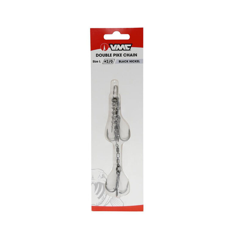 Monture VMC Double Pike Chain Size L (x1) - Hame&ccedil;ons et montages | Pacific P&ecirc;che