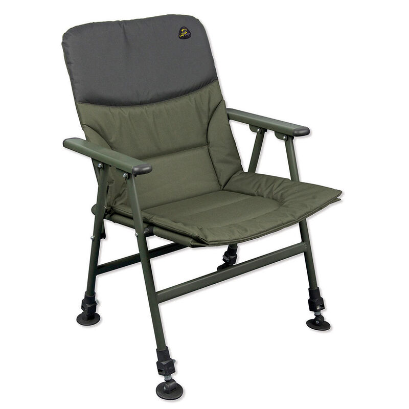 Level Chair Carp Spirit With Arms - Levels Chair | Pacific P&ecirc;che