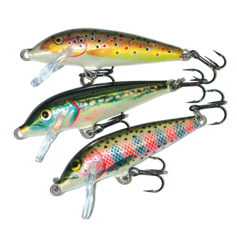 Kit leurres durs jerkbaits truite rapala cd5rt.f5mn.tr 5cm 5g - Jerkbaits | Pacific P&ecirc;che