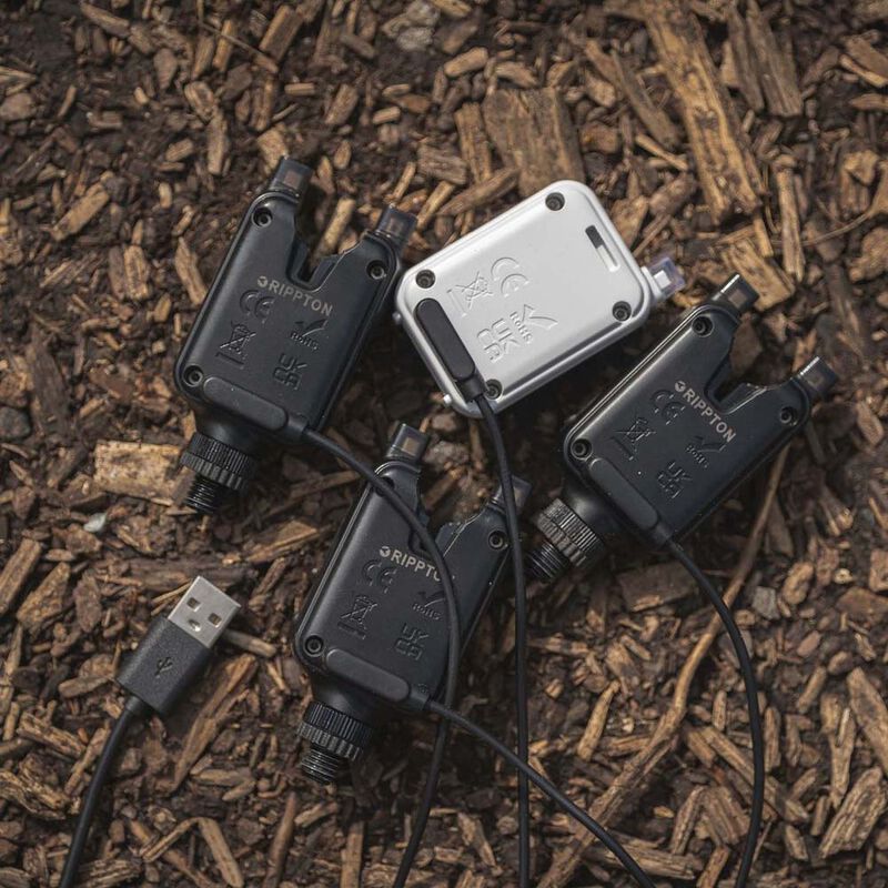 Coffret D&eacute;tecteurs Rippton Bite Keeper Pro 4+1 Black - Coffrets d&eacute;tecteurs | Pacific P&ecirc;che